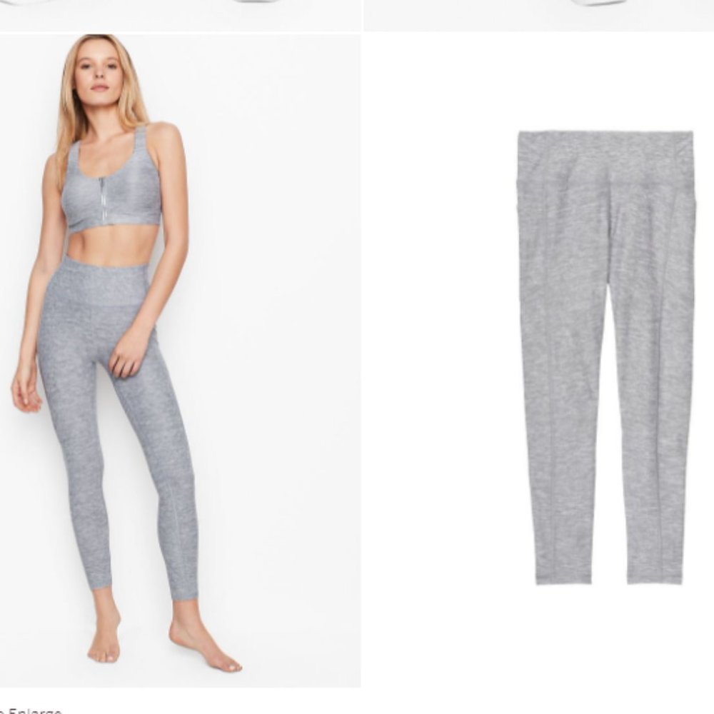 VS  Size 8 High Rise Legging 7/8 Length 24” Inseam Workout Exercise Pants NWT - Picture 15 of 15